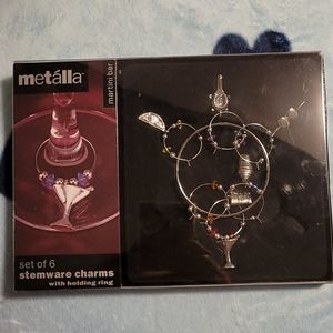Stemware Charms with Holding Ring